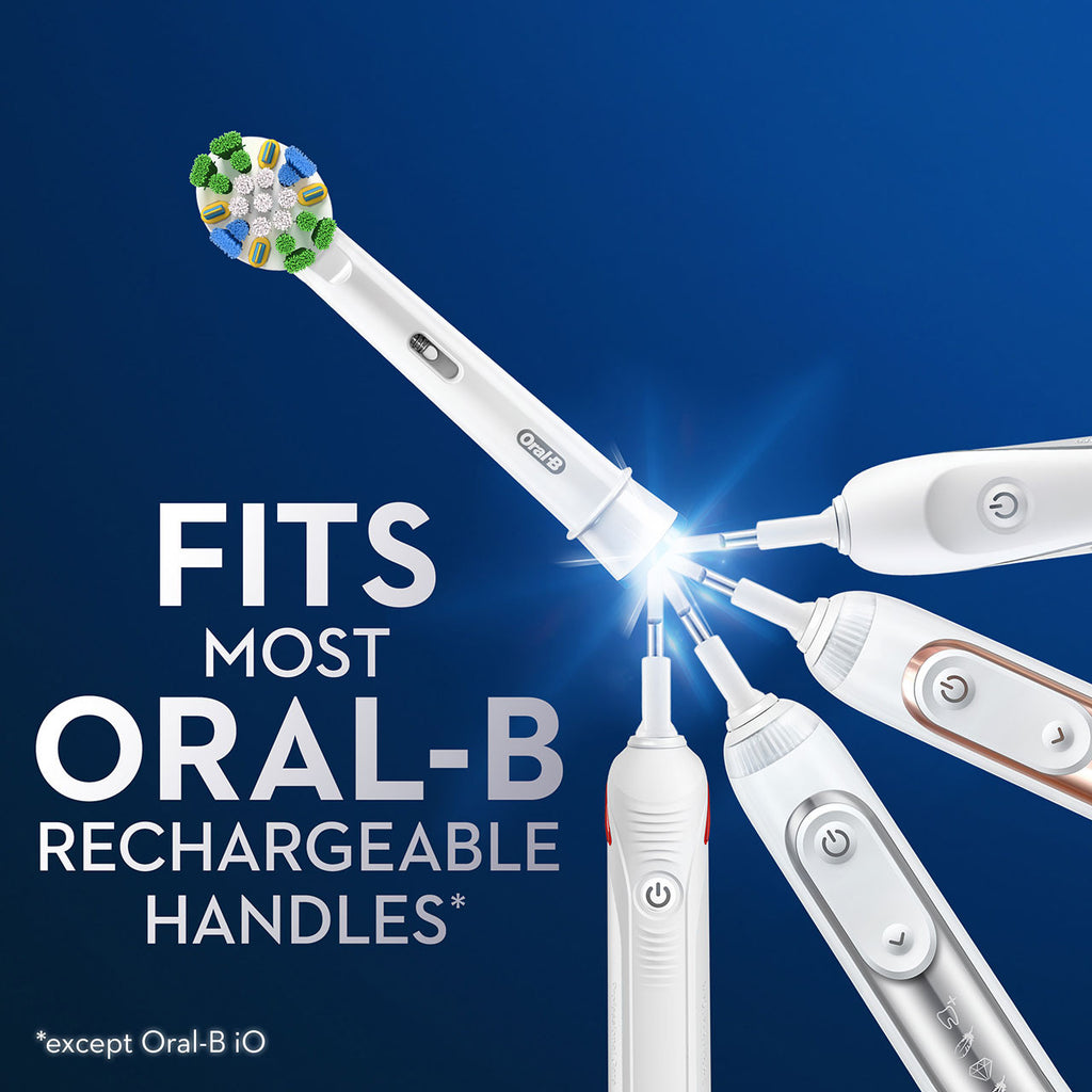 Oral-B FlossAction X-Filament Brush Heads Others Brush Heads White
