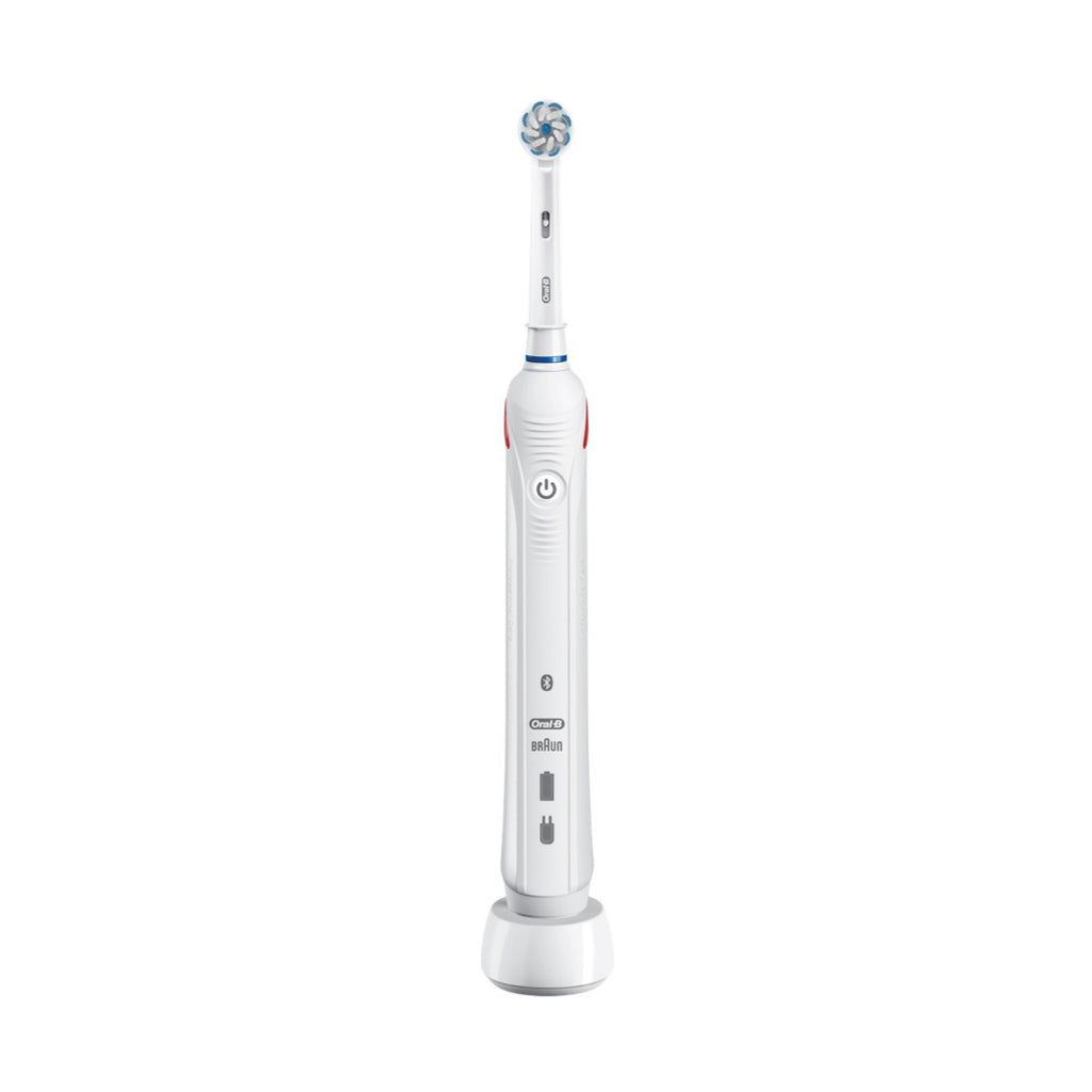 White Oral-B Smart 4000 Rechargeable Electric Toothbrush Smart Series