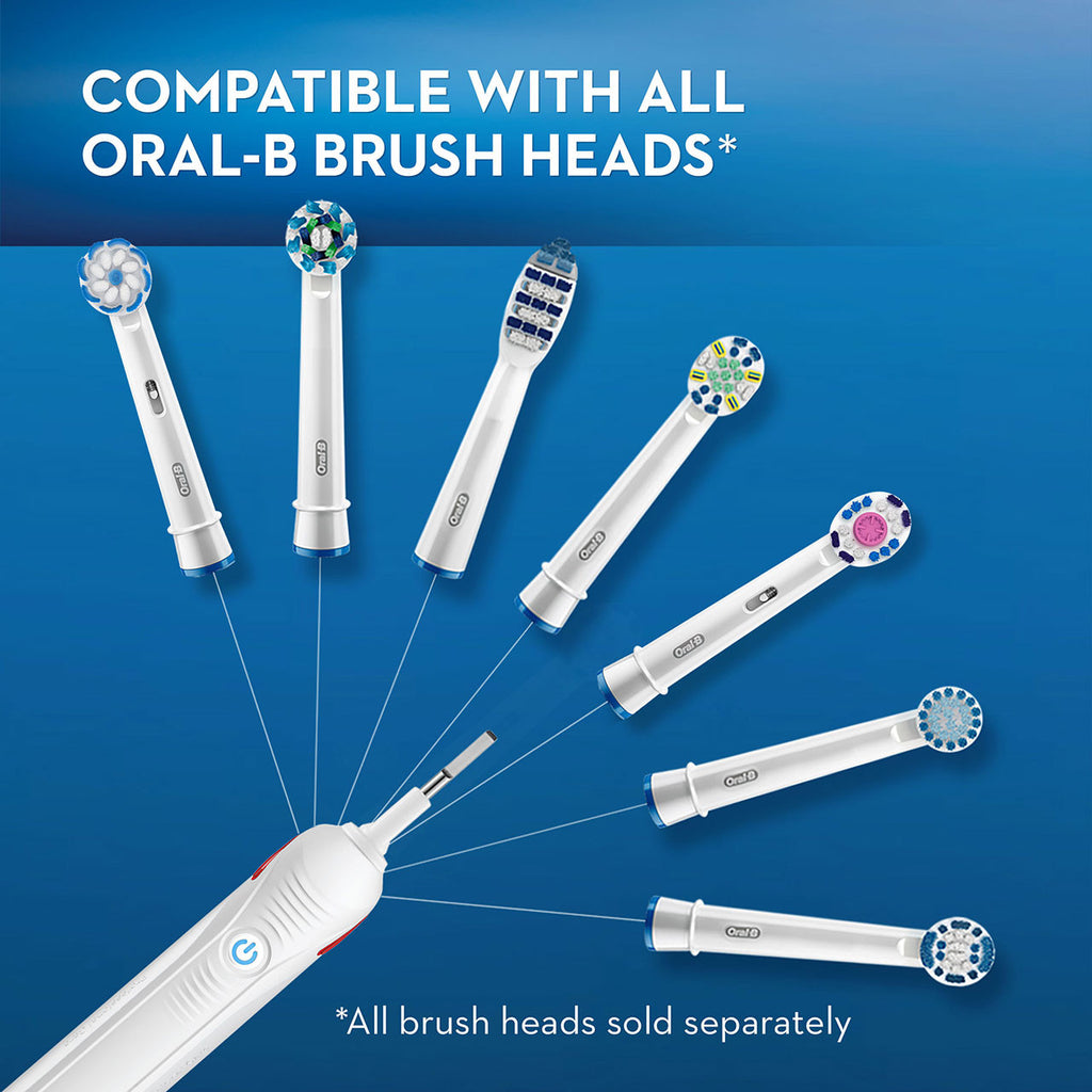 White Oral-B Smart 4000 Rechargeable Electric Toothbrush Smart Series