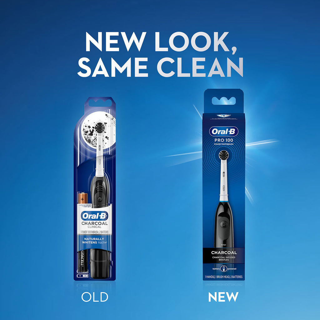Oral-B Pro 100 Charcoal Pro Series Grey