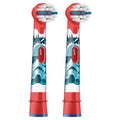 Red Oral-B Kids Extra Soft Replacement STAR WARS Brush Heads Replacement Brush Heads