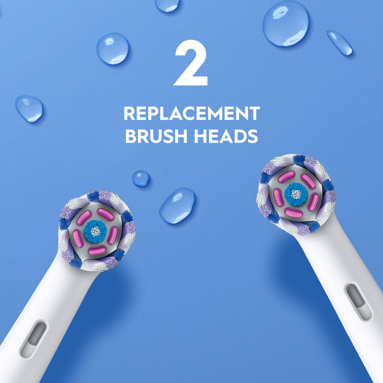 White Oral-B iO Whitening Care Replacement Heads iO Brush Heads