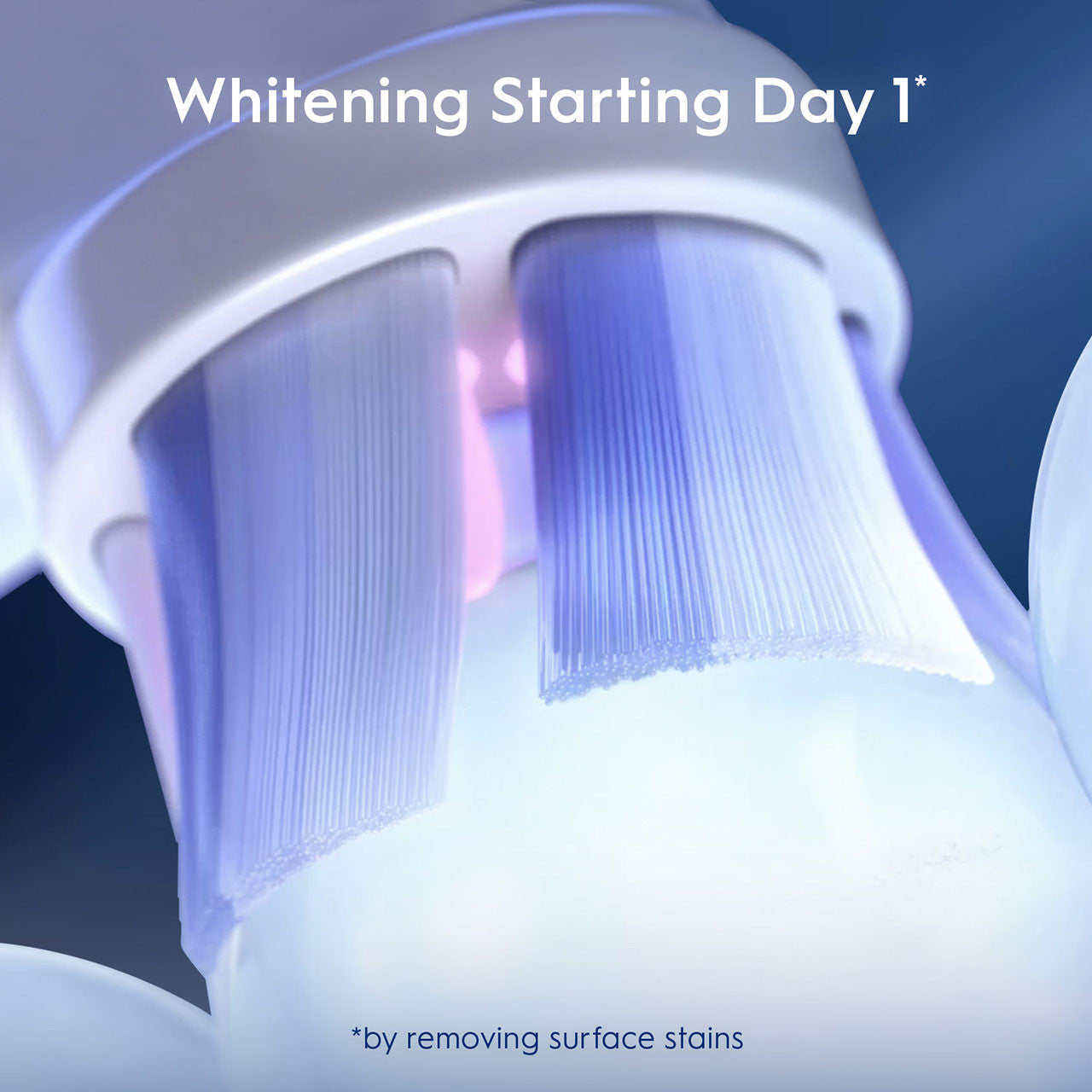 White Oral-B iO Whitening Care Replacement Heads iO Brush Heads