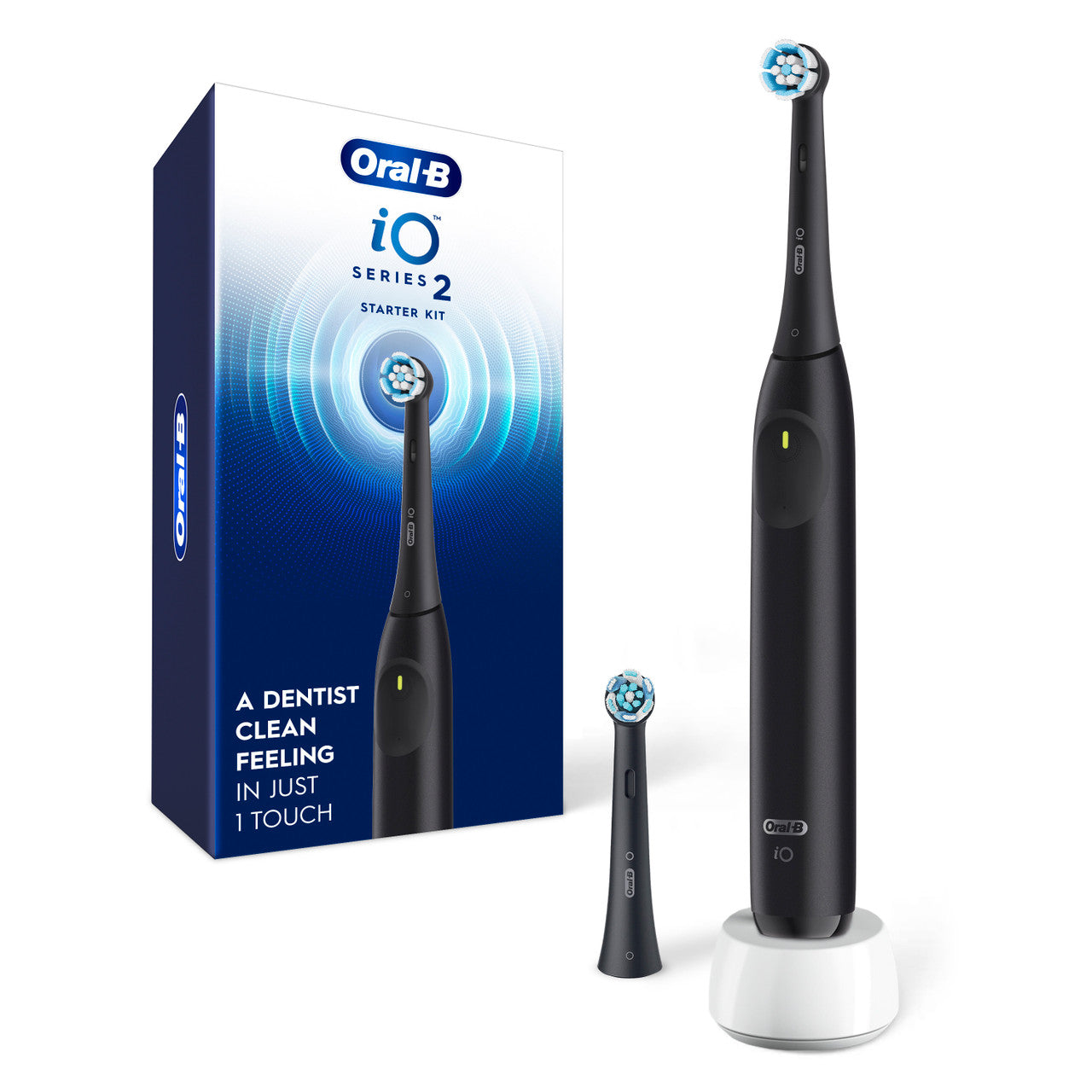 Black Oral-B iO Series 2 Rechargeable Electric Toothbrush iO Series