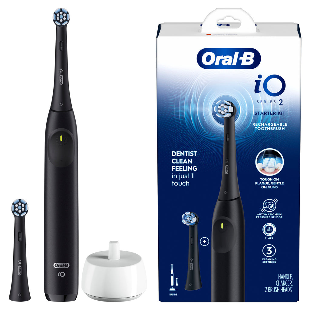 Black Oral-B iO Series 2 Rechargeable Electric Toothbrush iO Series