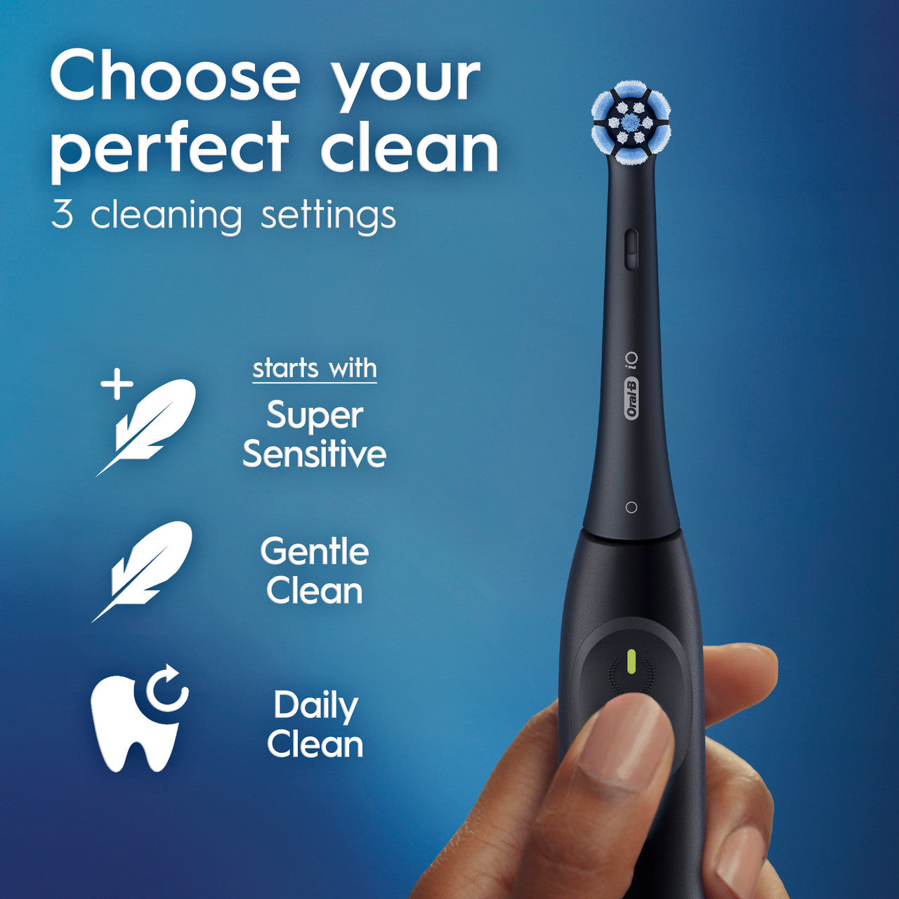 Black Oral-B iO Series 2 Rechargeable Electric Toothbrush iO Series